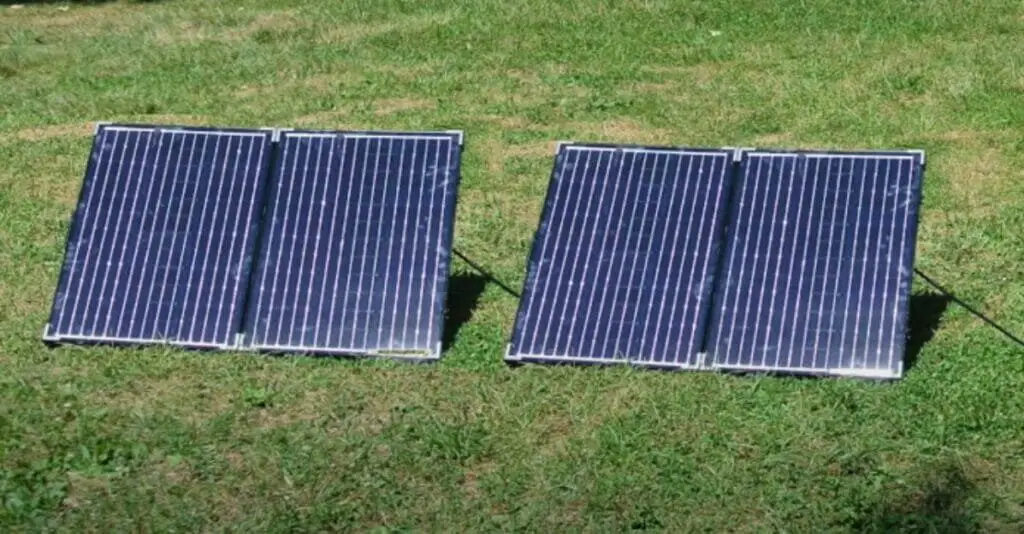 how to connect two portable solar panels together