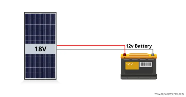 Can I Use 18v Solar Panel To Charge 12v Battery?