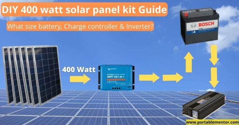 400 watt solar panel kit guide