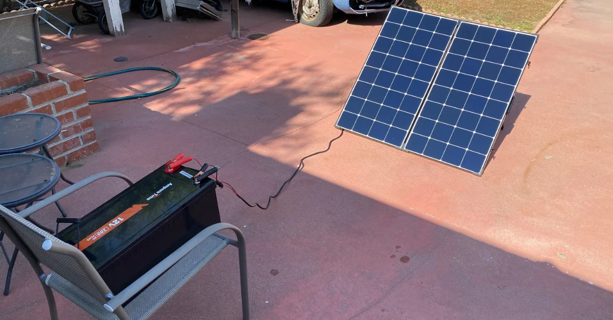 What Size Solar Panel To Charge 200Ah Battery