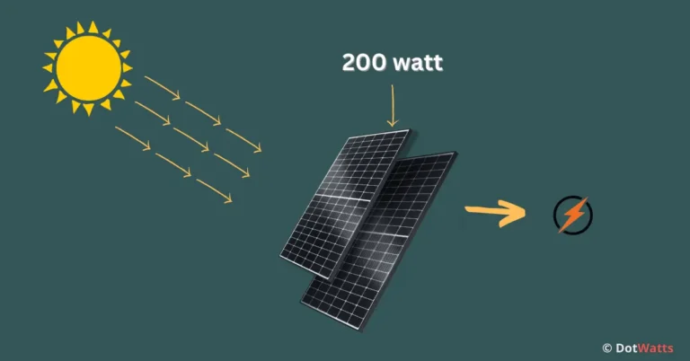 How Much Power Will 200 Watt Solar Panel Produce?